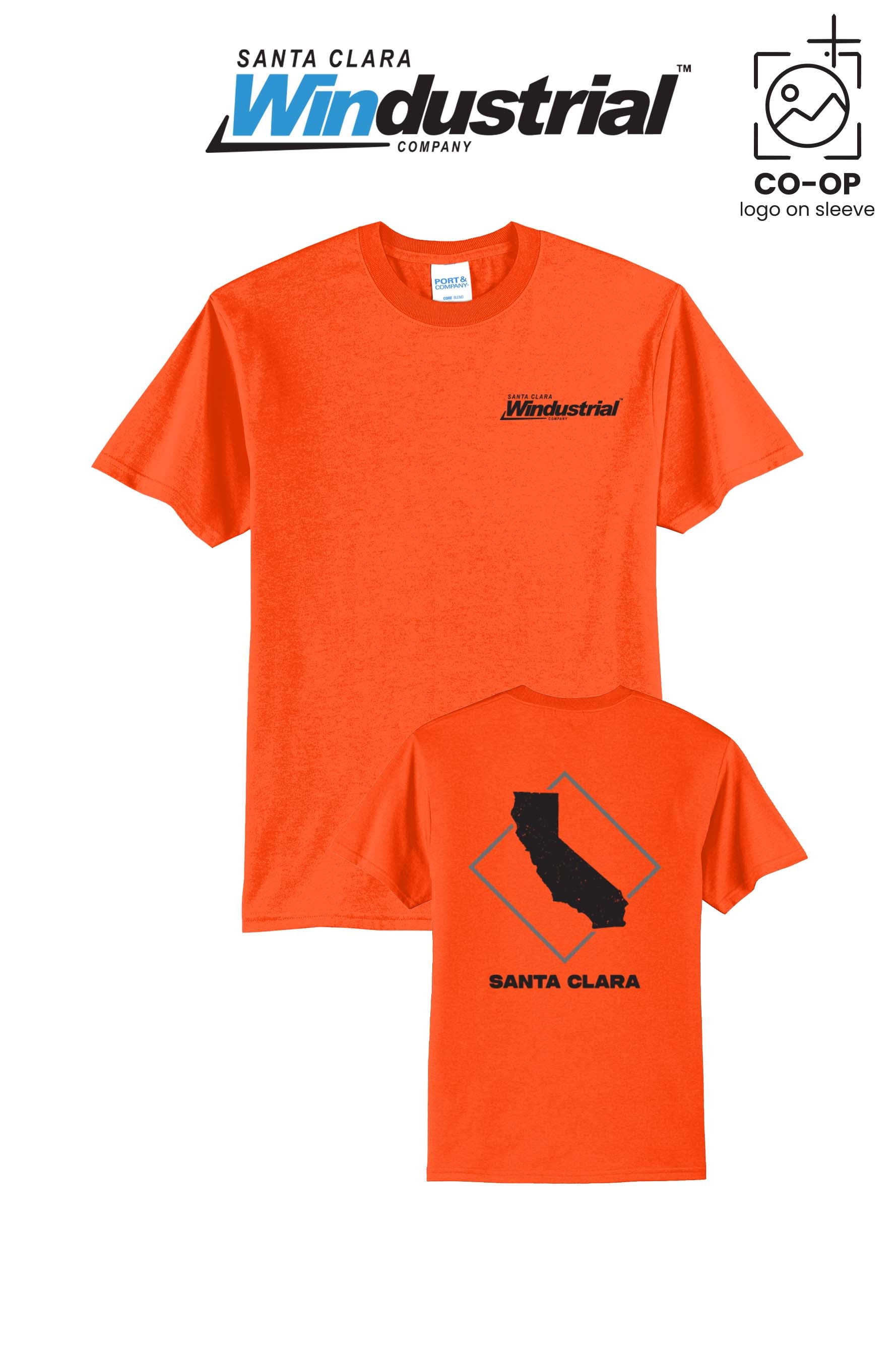 Port & Co™ Core Blend Tee - Santa Clara Windustrial