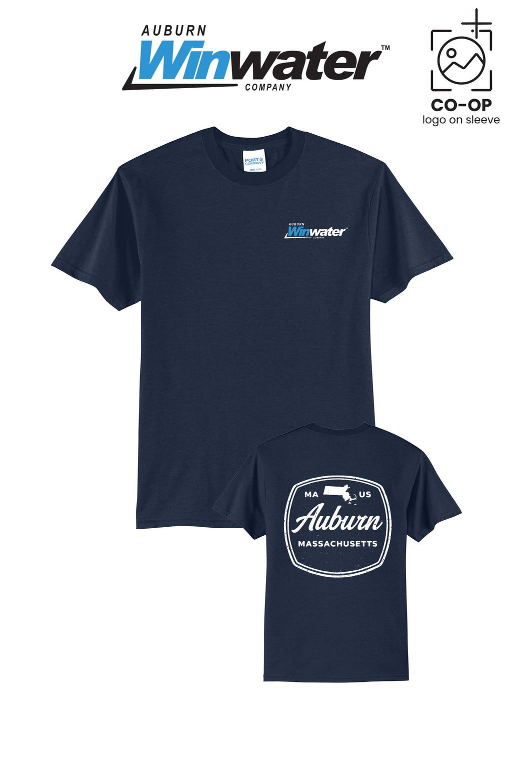 Port & Co™ Core Blend Tee - Auburn Winwater