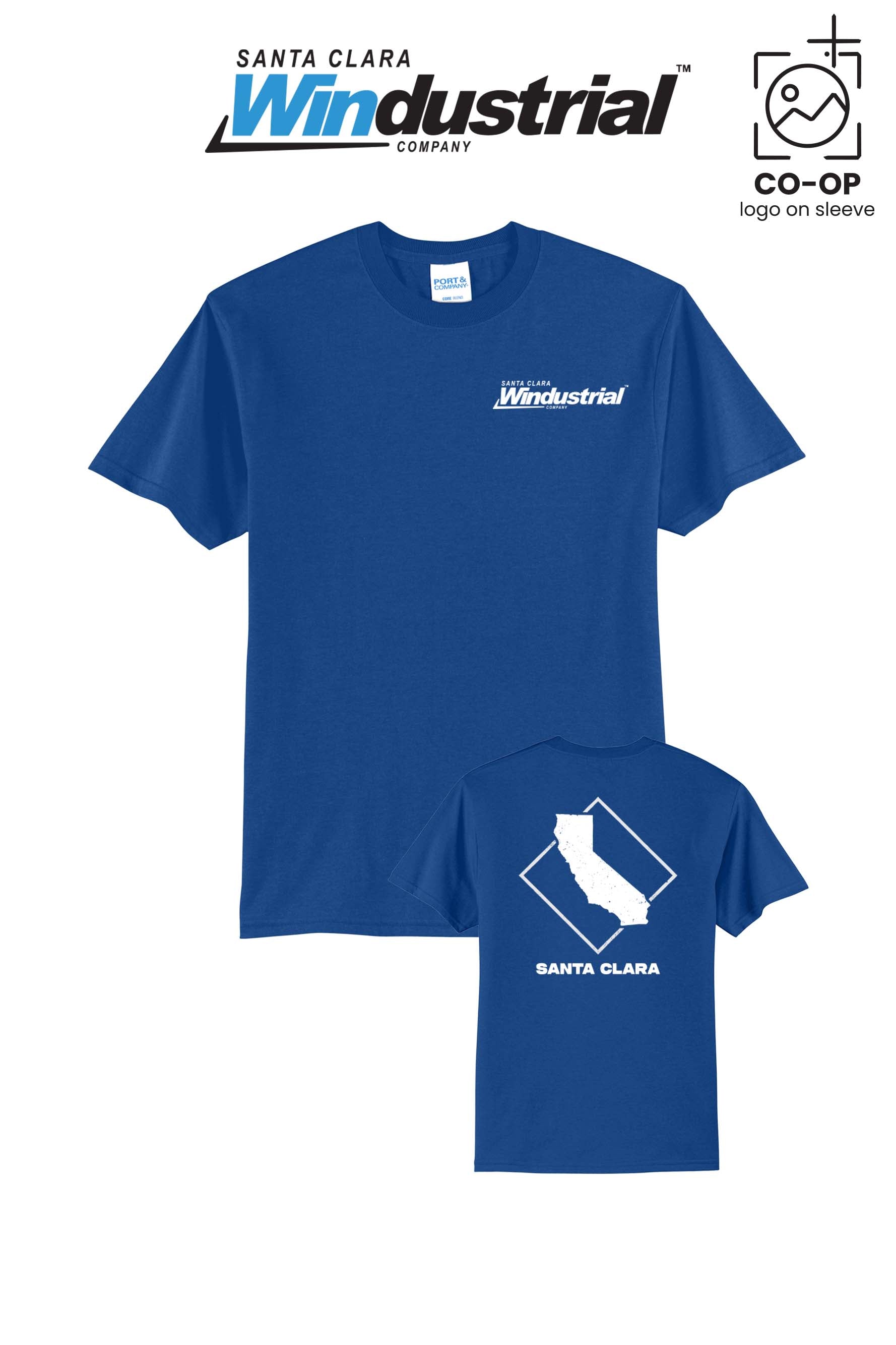 Port & Co™ Core Blend Tee - Santa Clara Windustrial