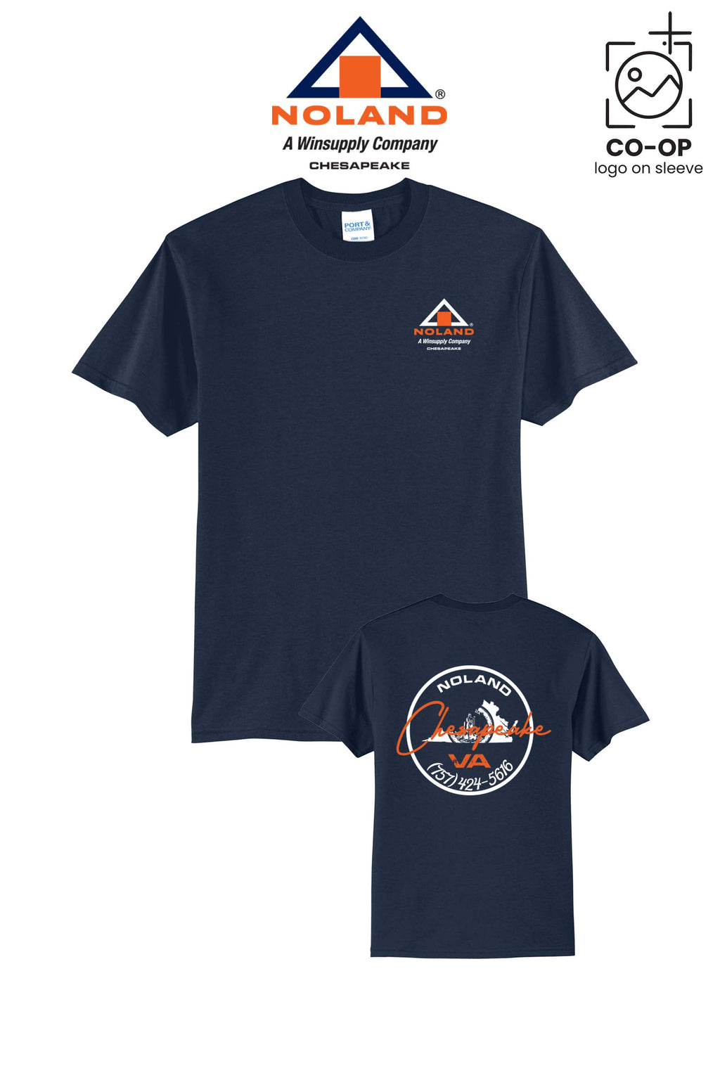 Port & Co™ Core Blend Tee - Noland Company Chesapeake