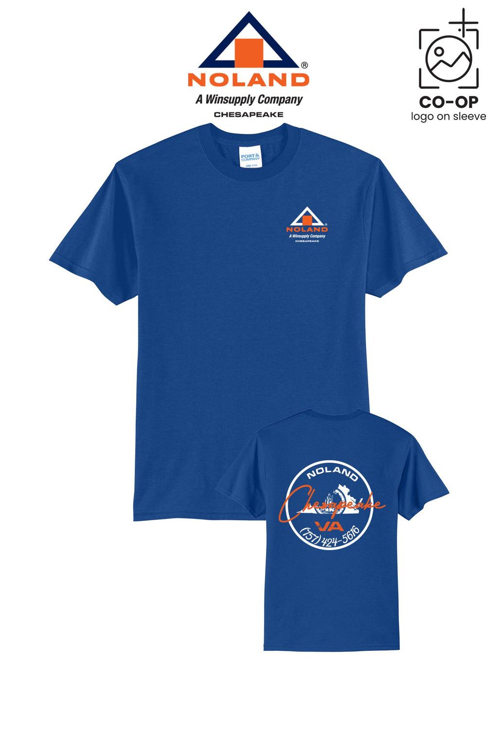 Port & Co™ Core Blend Tee - Noland Company Chesapeake