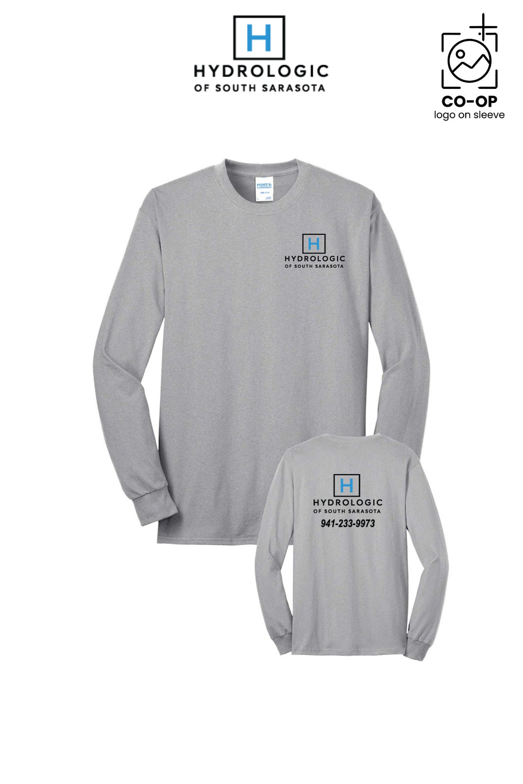 Port & Co™ Long Sleeve Core Blend Tee - Winsupply Sarasota FL Co.