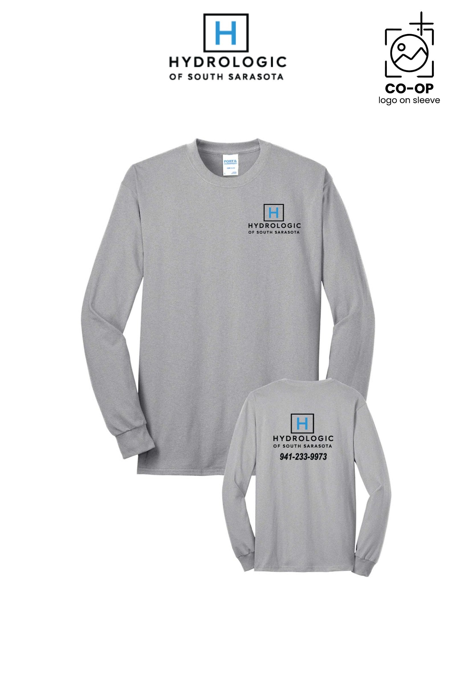 Port & Co™ Long Sleeve Core Blend Tee - Winsupply Sarasota FL Co.