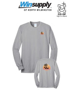 "WIN NOW" Port & Co™ Long Sleeve Core Blend Tee - Winsupply N Wilmington NC