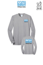 Port & Co™ Long Sleeve Core Blend Tee - MSI Supply Houston