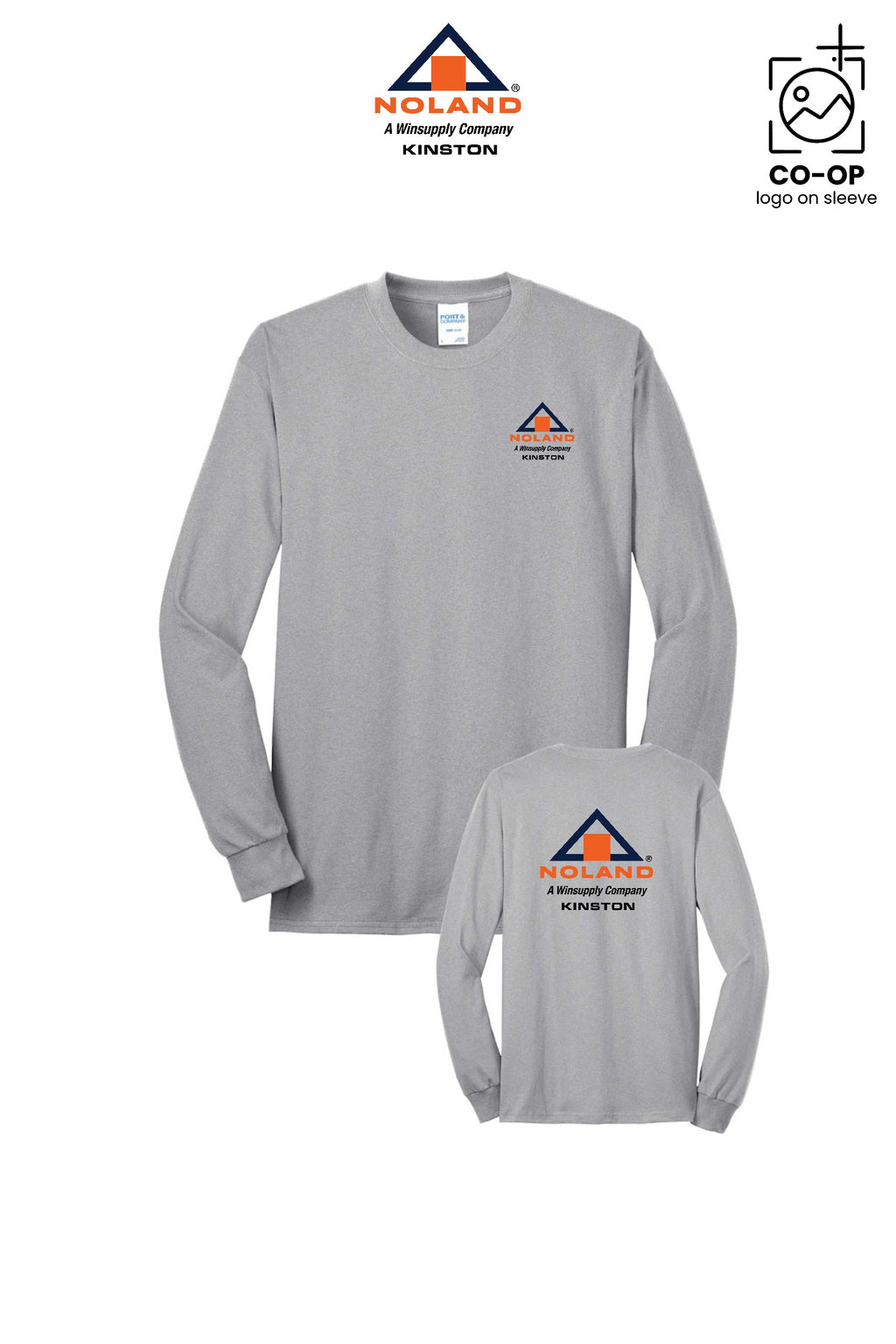Port & Co™ Long Sleeve Core Blend Tee - Kinston Noland
