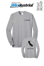 Port & Co™ Long Sleeve Core Blend Tee - Santa Clara Windustrial