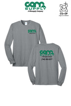 Port & Co™ Long Sleeve Core Blend Tee - Carr Supply - Athens