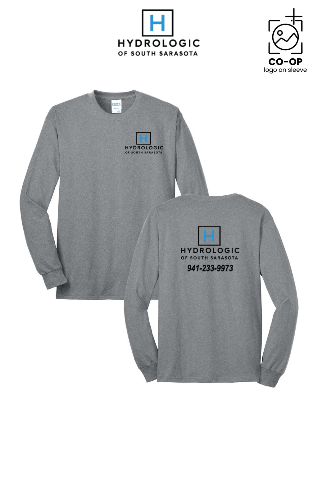 Port & Co™ Long Sleeve Core Blend Tee - Winsupply Sarasota FL Co.