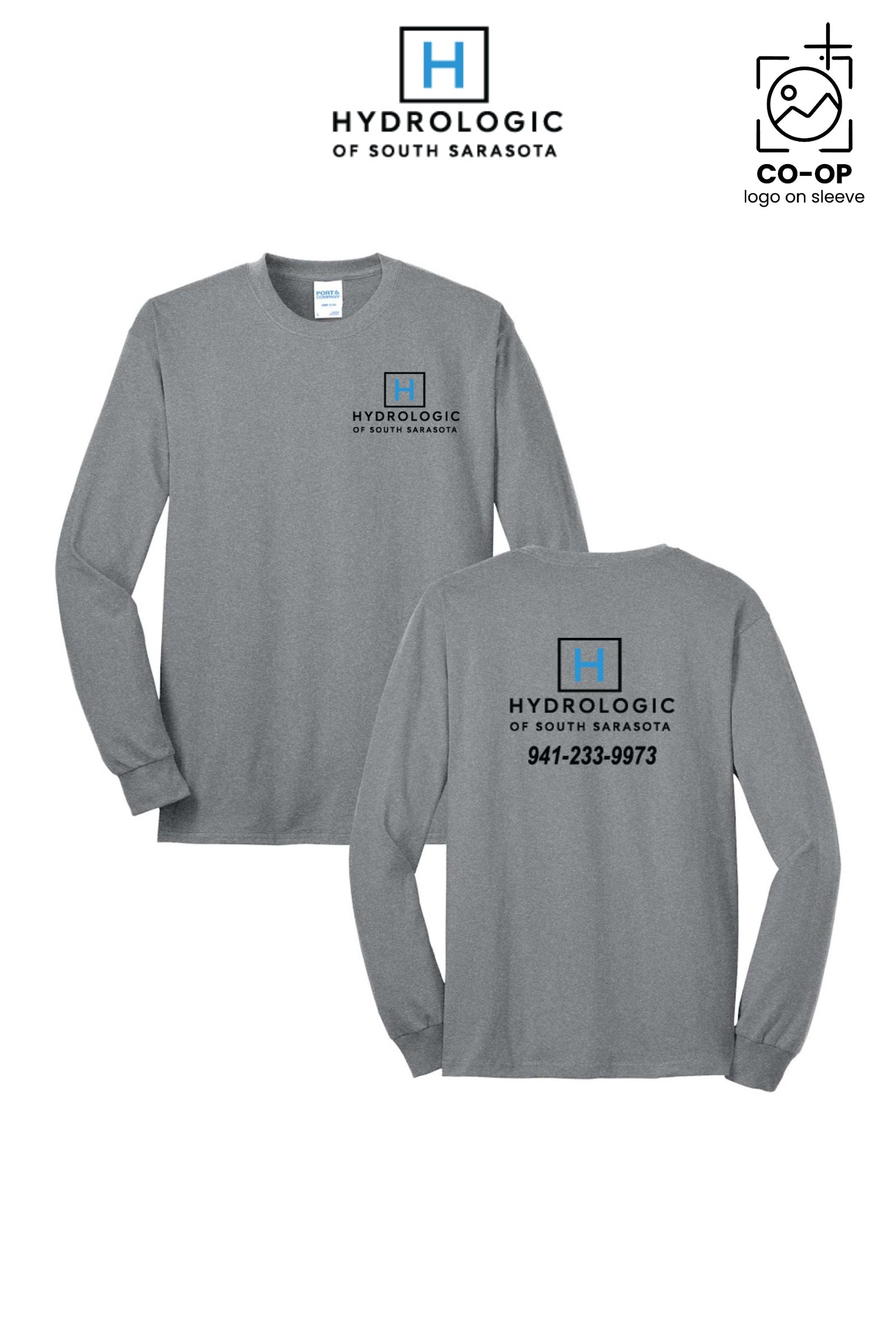 Port & Co™ Long Sleeve Core Blend Tee - Winsupply Sarasota FL Co.