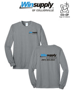 Port & Co™ Long Sleeve Core Blend Tee - Winsupply of Collierville