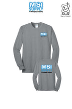 Port & Co™ Long Sleeve Core Blend Tee - MSI Supply Houston