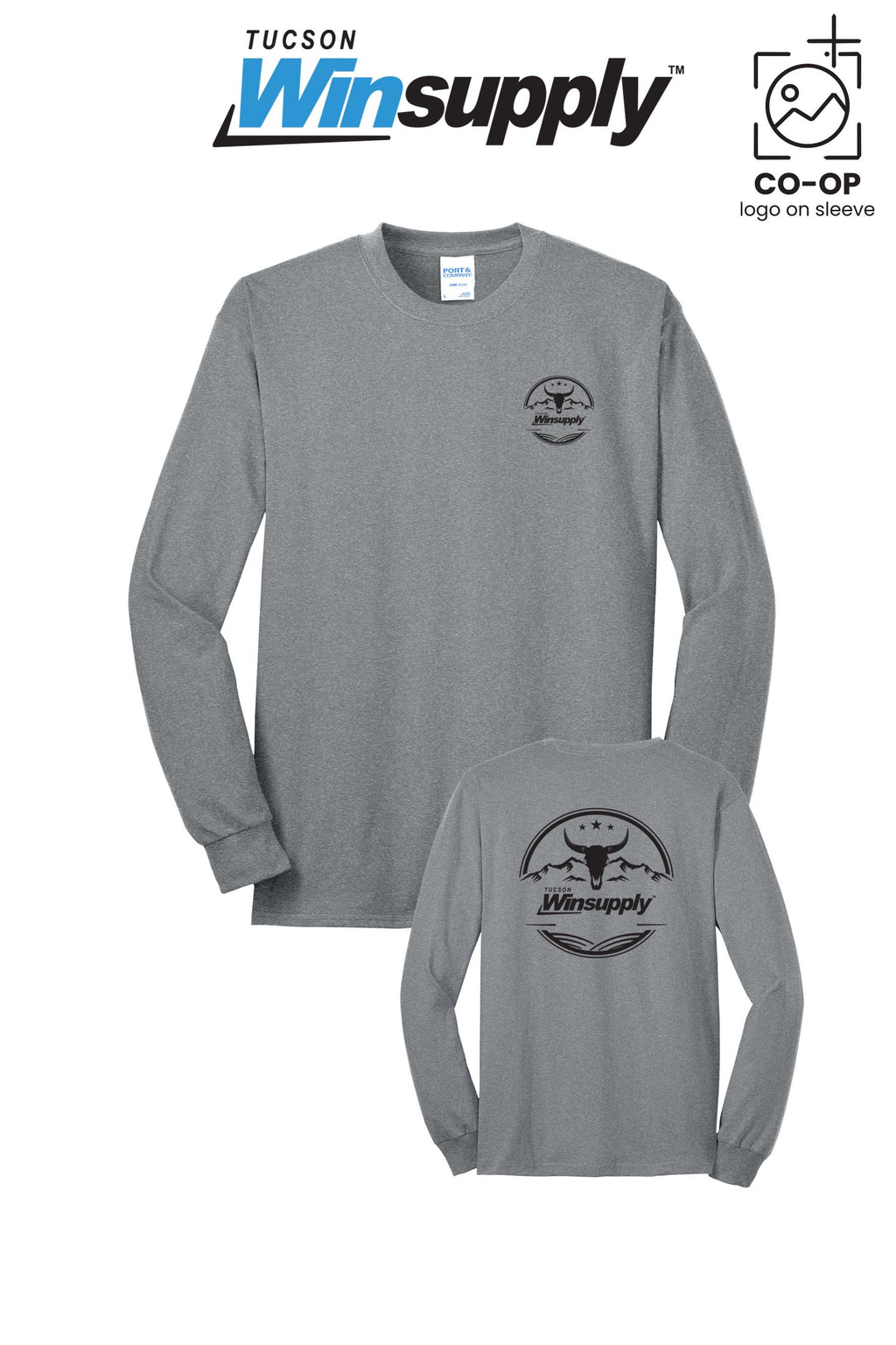 Port & Co™ Long Sleeve Core Blend Tee - Winsupply Tucson AZ