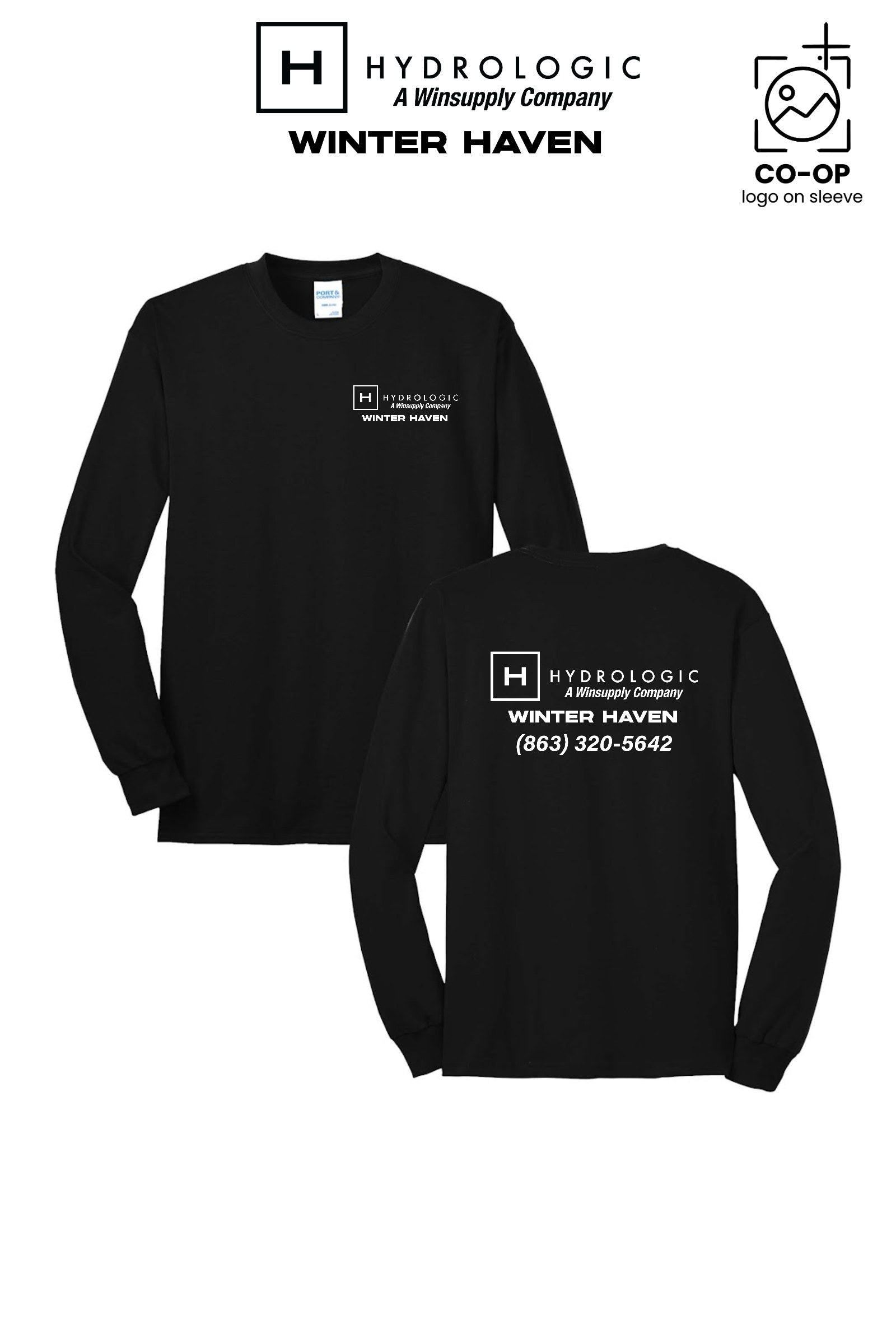 Port & Co™ Long Sleeve Core Blend Tee - Winsupply of Winter Haven