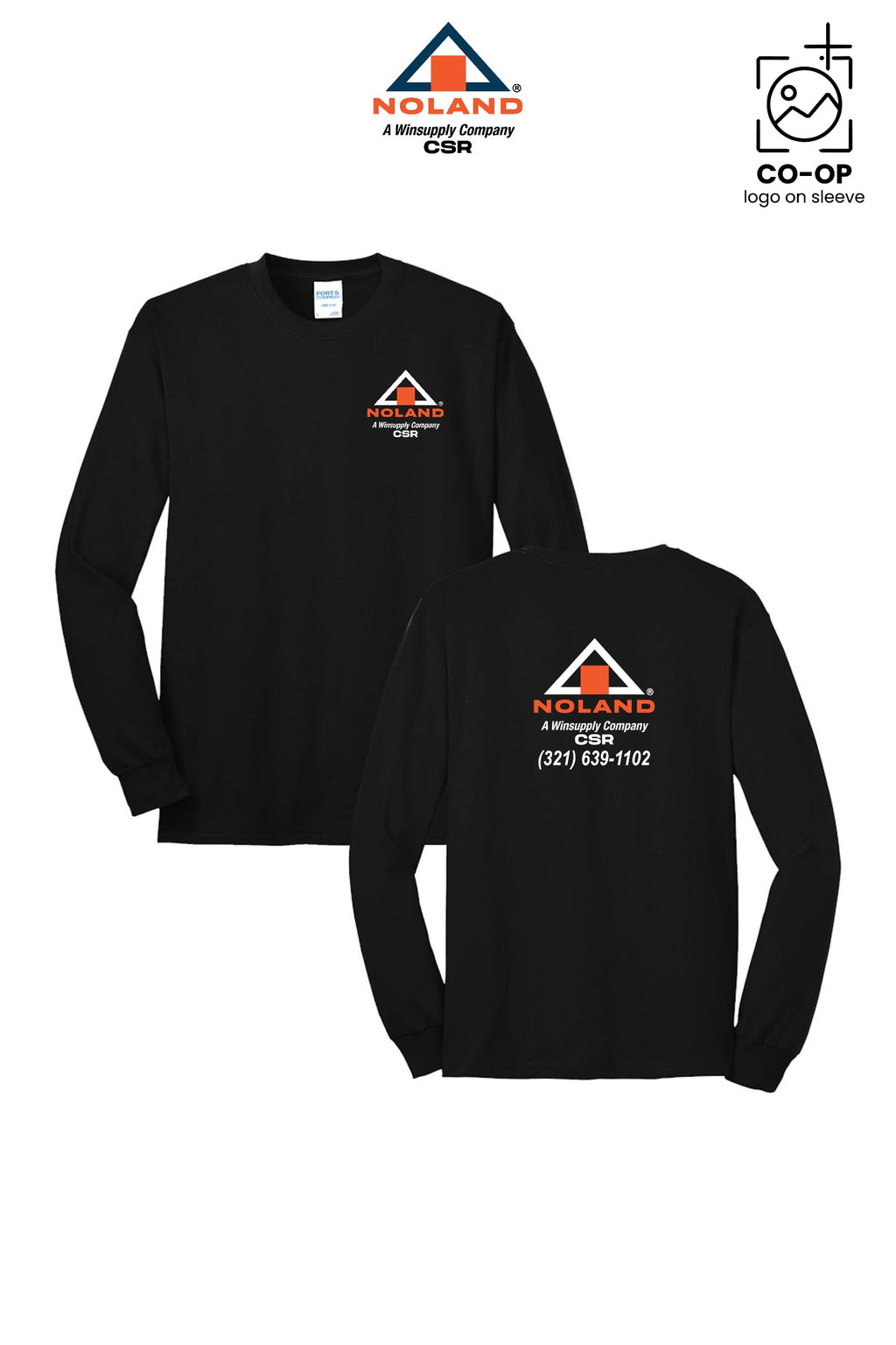 Port & Co™ Long Sleeve Core Blend Tee - Noland CSR