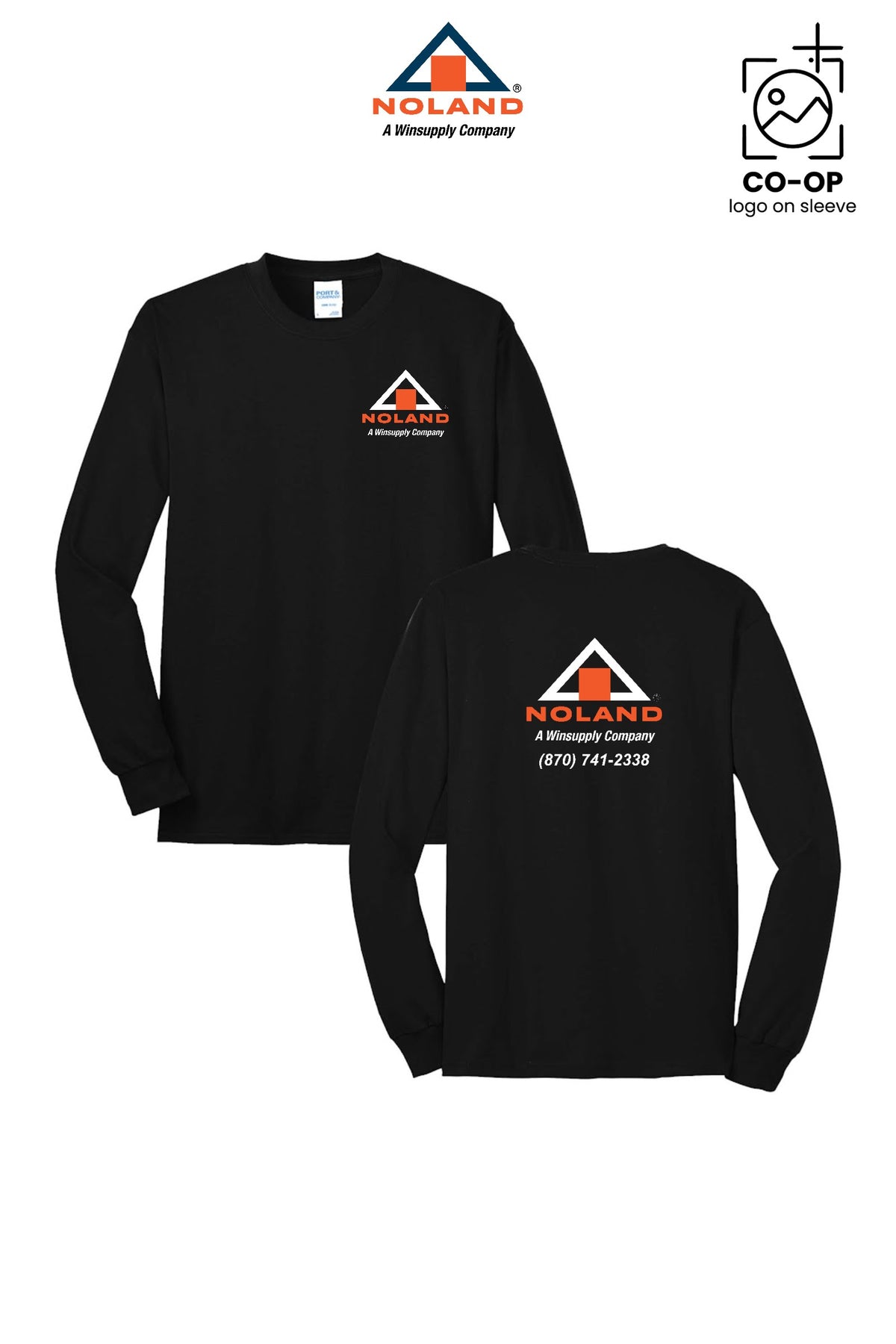 Port & Co™ Long Sleeve Core Blend Tee - Harrison Noland