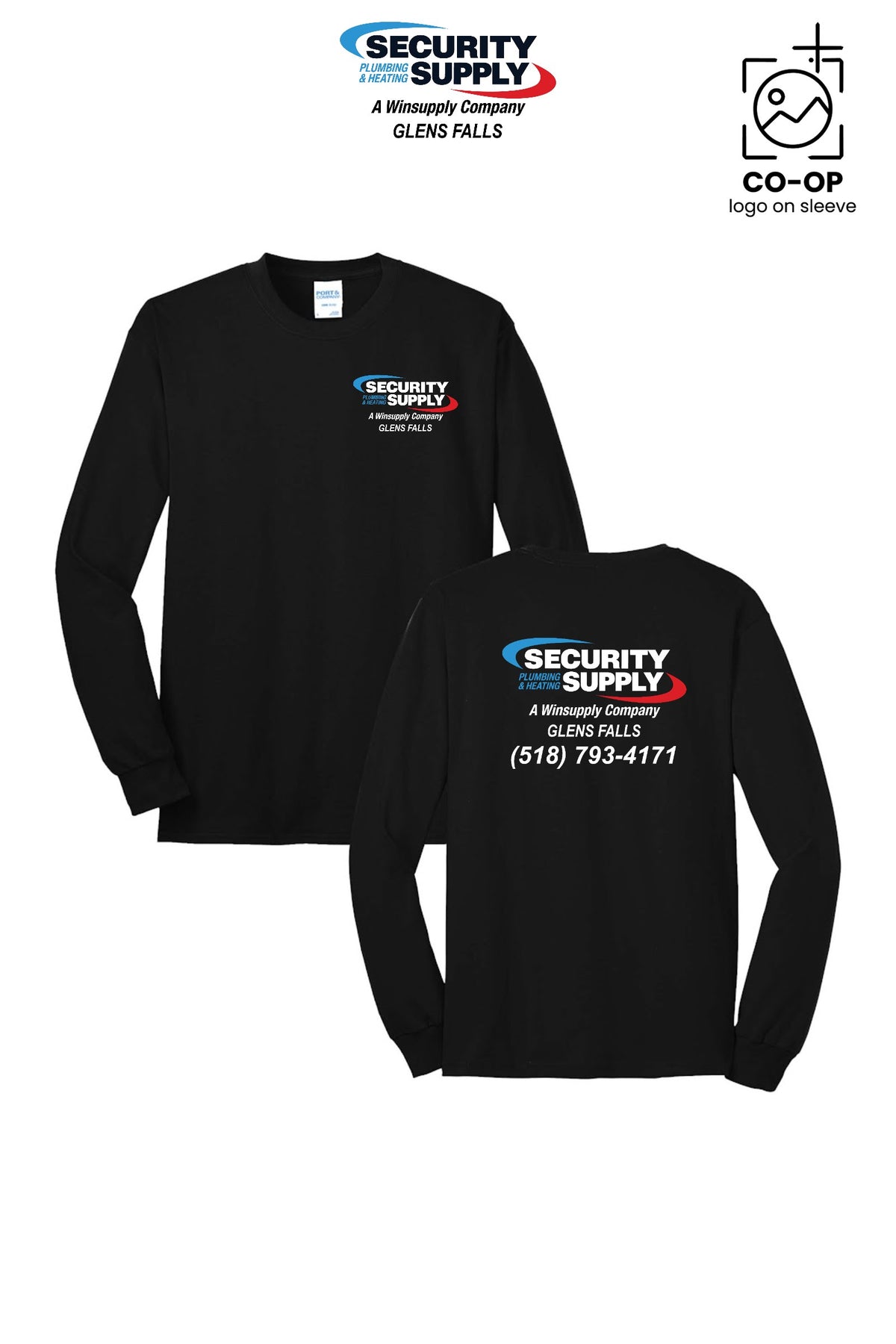Port & Co™ Long Sleeve Core Blend Tee - SPHS Glens Falls