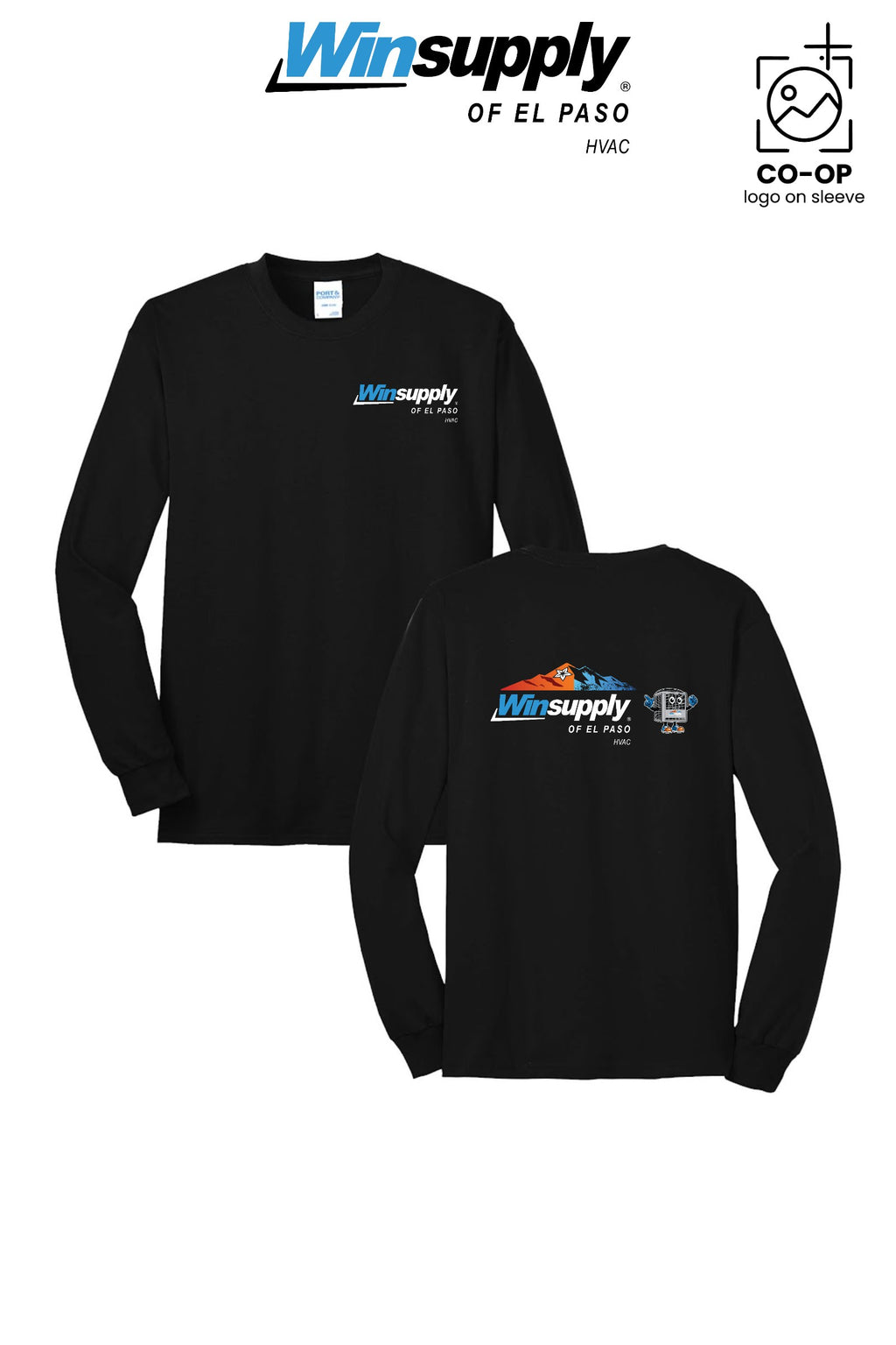 Port & Co™ Long Sleeve Core Blend Tee - Winsupply of El Paso