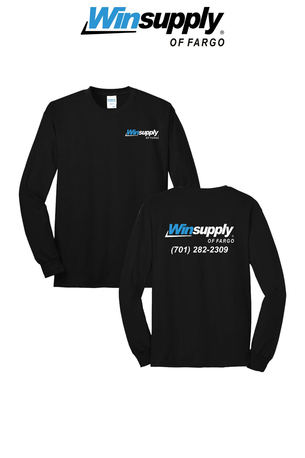Port & Co™ Long Sleeve Core Blend Tee - Winsupply of Fargo