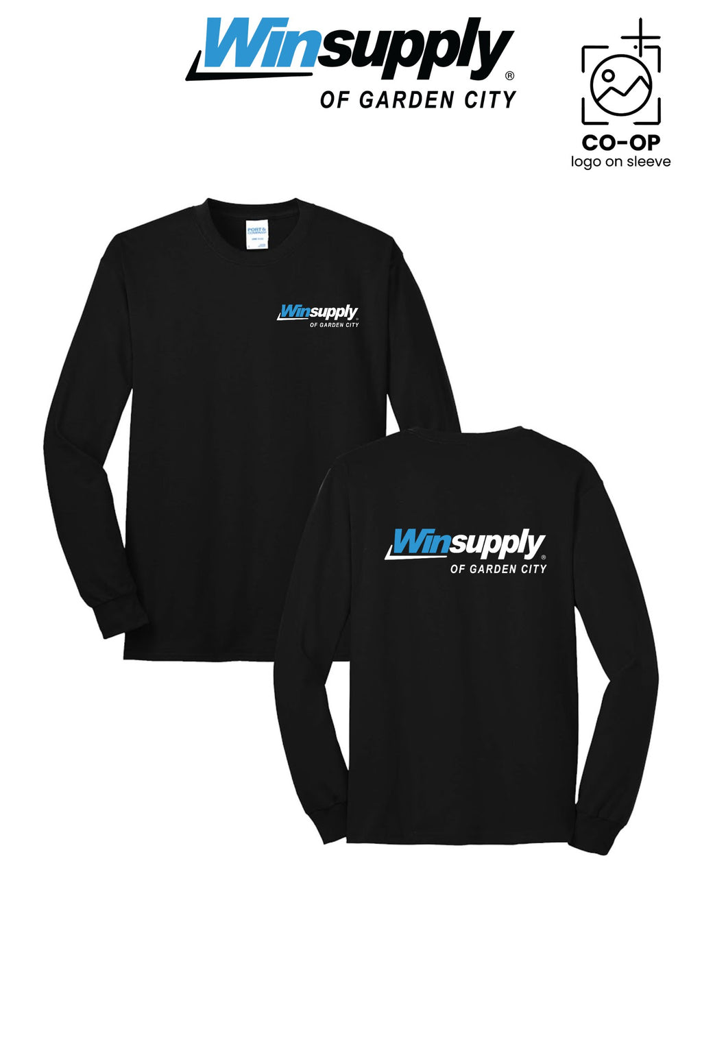 Port & Co™ Long Sleeve Core Blend Tee - Winsupply Garden City KS Co.