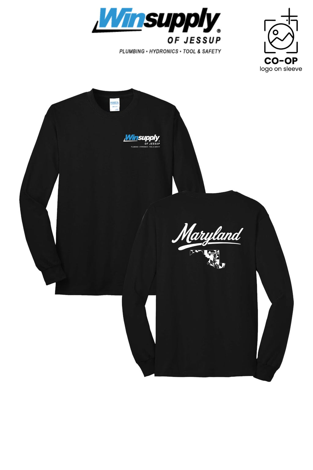 Port & Co™ Long Sleeve Core Blend Tee - Winsupply of Jessup