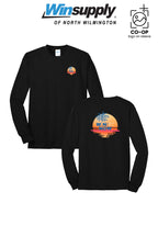 "WIN NOW" Port & Co™ Long Sleeve Core Blend Tee - Winsupply N Wilmington NC