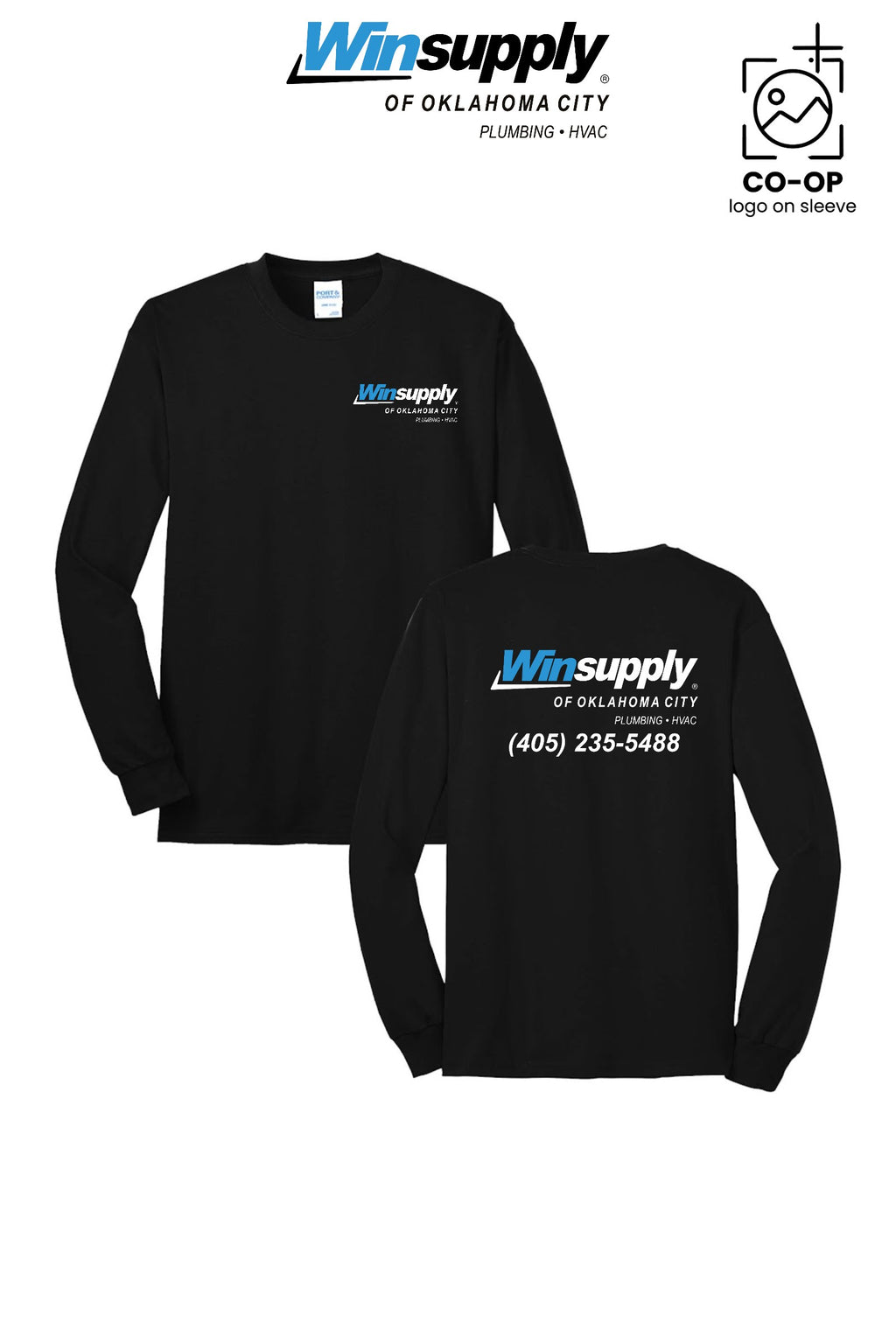 Port & Co™ Long Sleeve Core Blend Tee - Winsupply of Oklahoma City