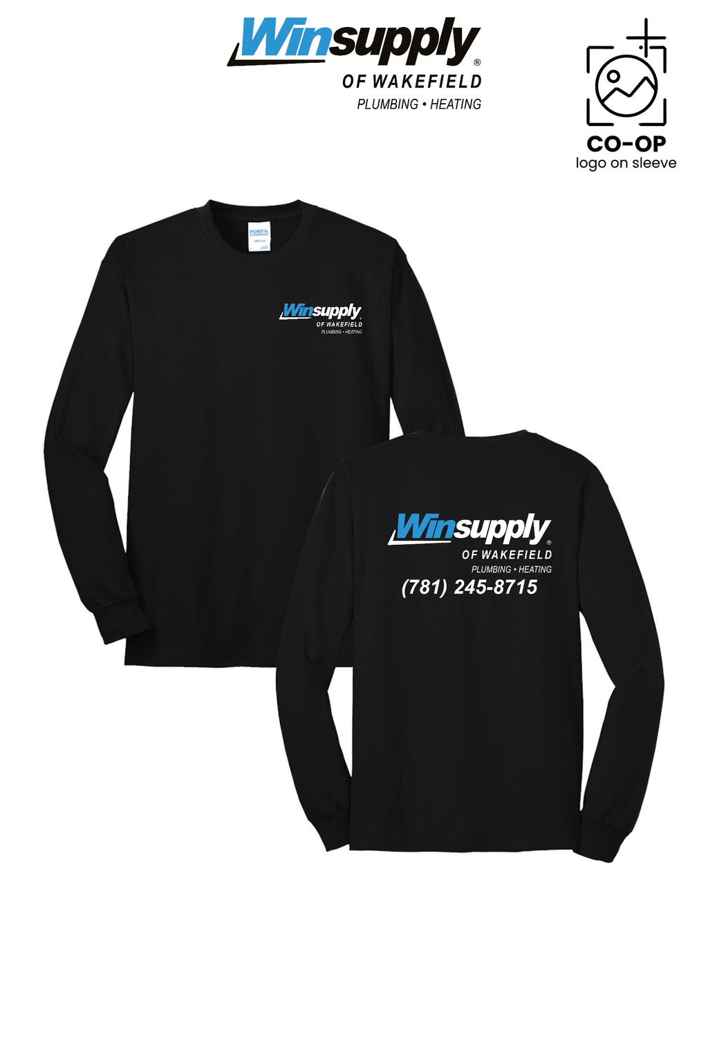 Port & Co™ Long Sleeve Core Blend Tee - Winsupply of Wakefield