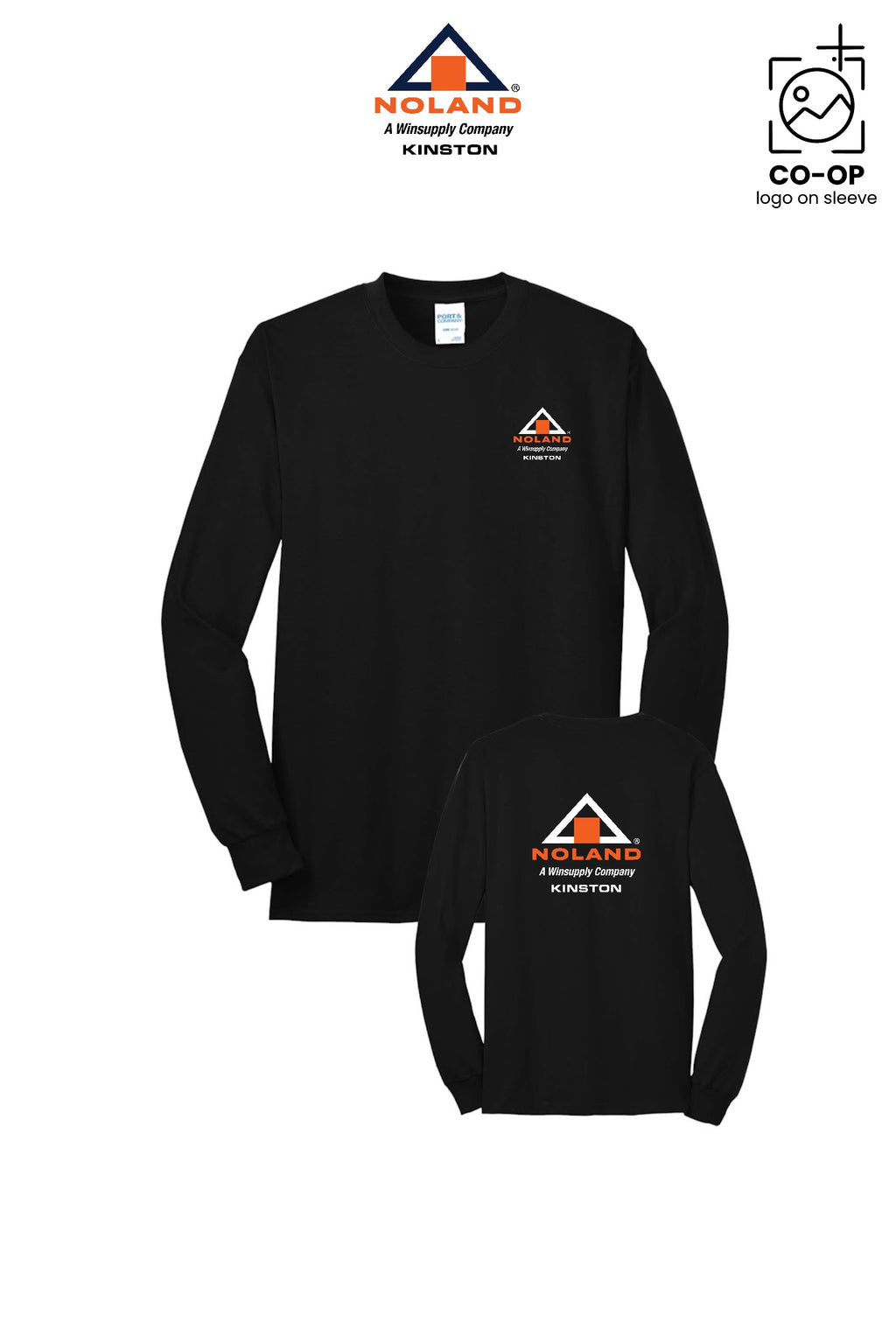 Port & Co™ Long Sleeve Core Blend Tee - Kinston Noland
