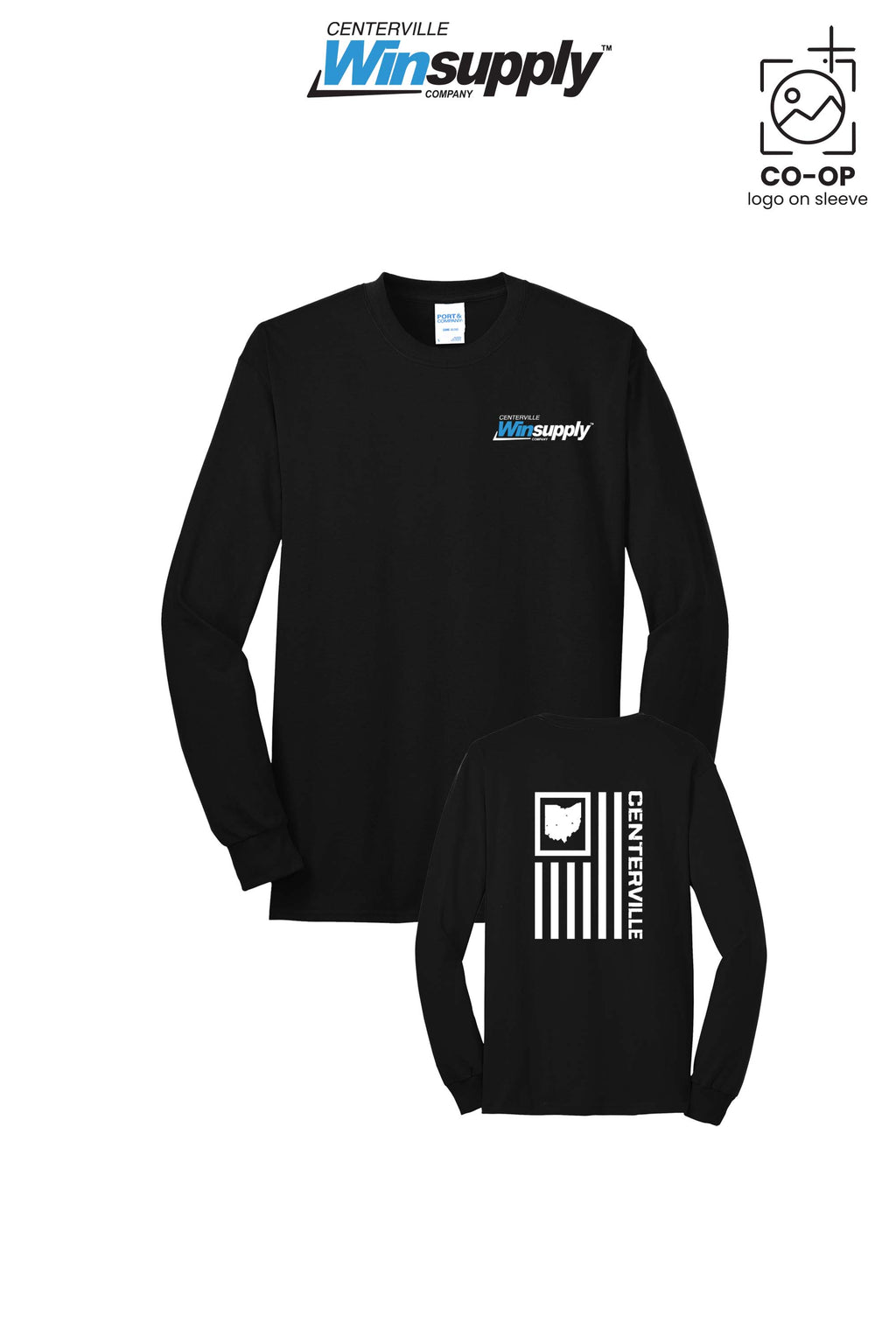 Port & Co™ Long Sleeve Core Blend Tee - Winsupply Centerville OH