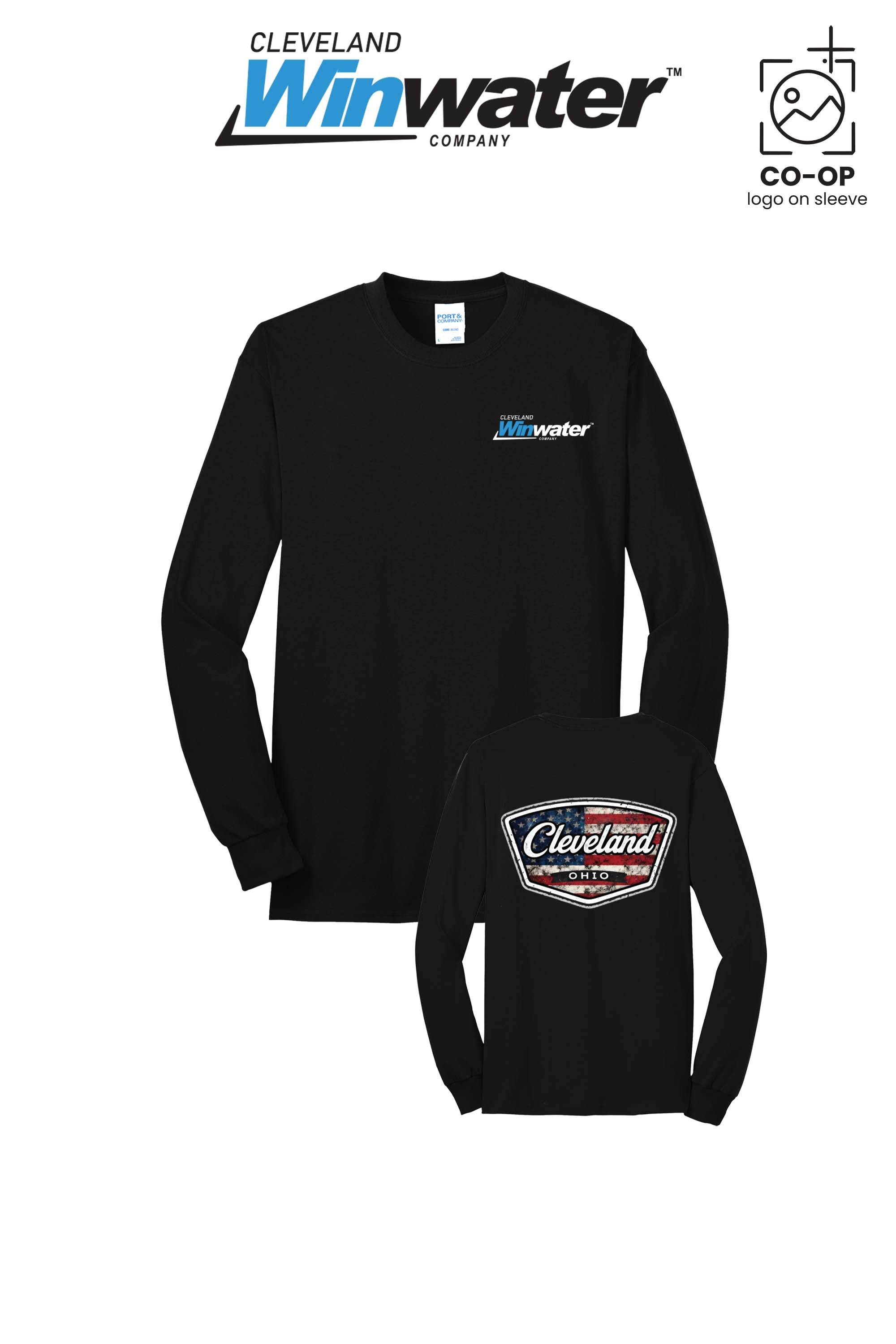 Port & Co™ Long Sleeve Core Blend Tee - Winwater of Cleveland
