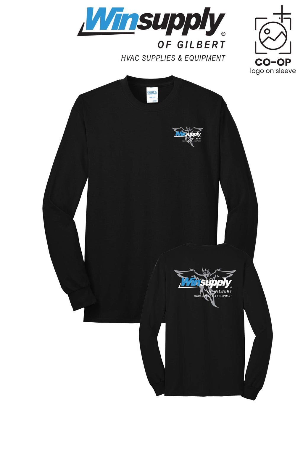 Port & Co™ Long Sleeve Core Blend Tee - Winsupply of Gilbert
