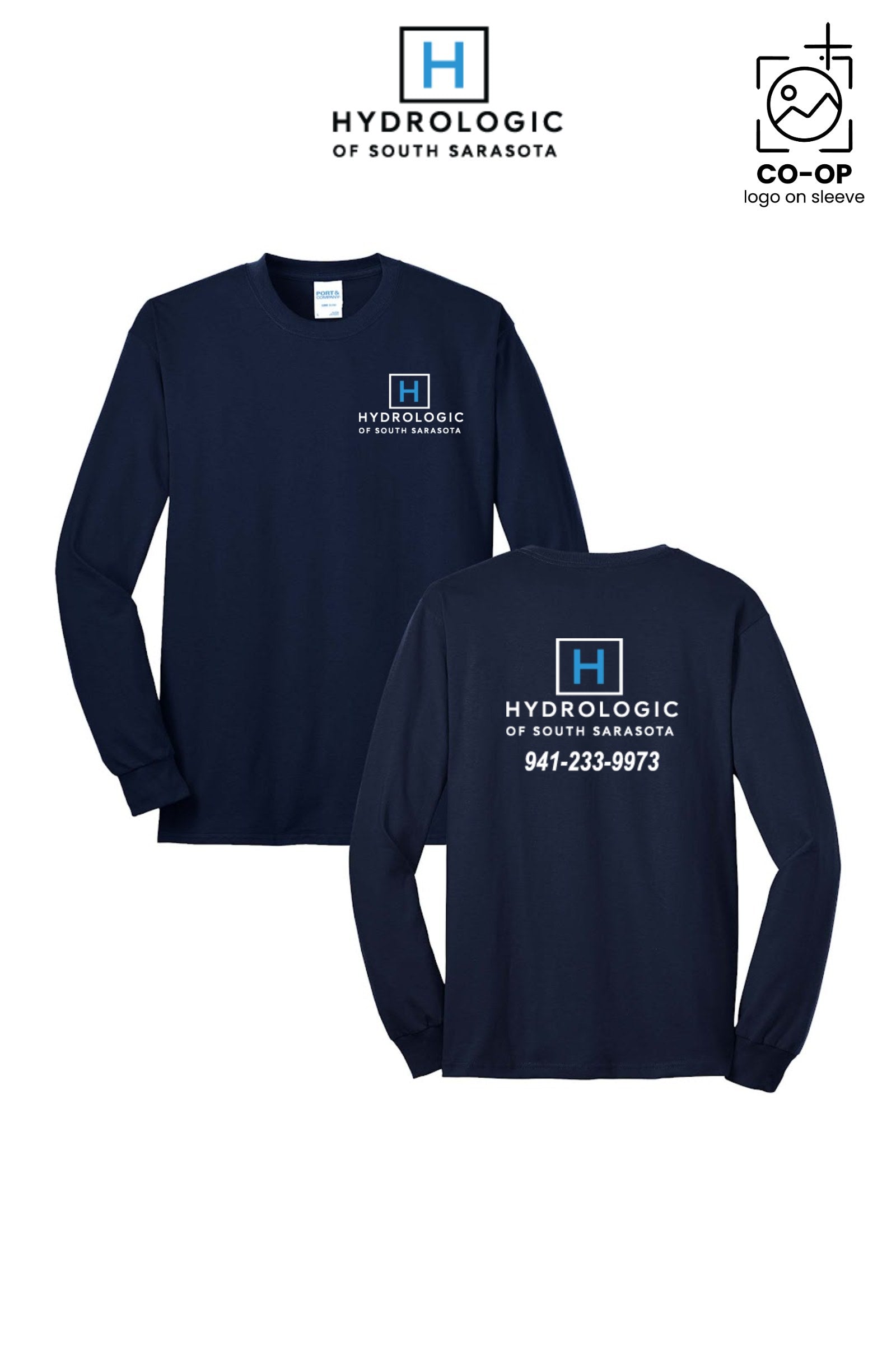 Port & Co™ Long Sleeve Core Blend Tee - Winsupply Sarasota FL Co.