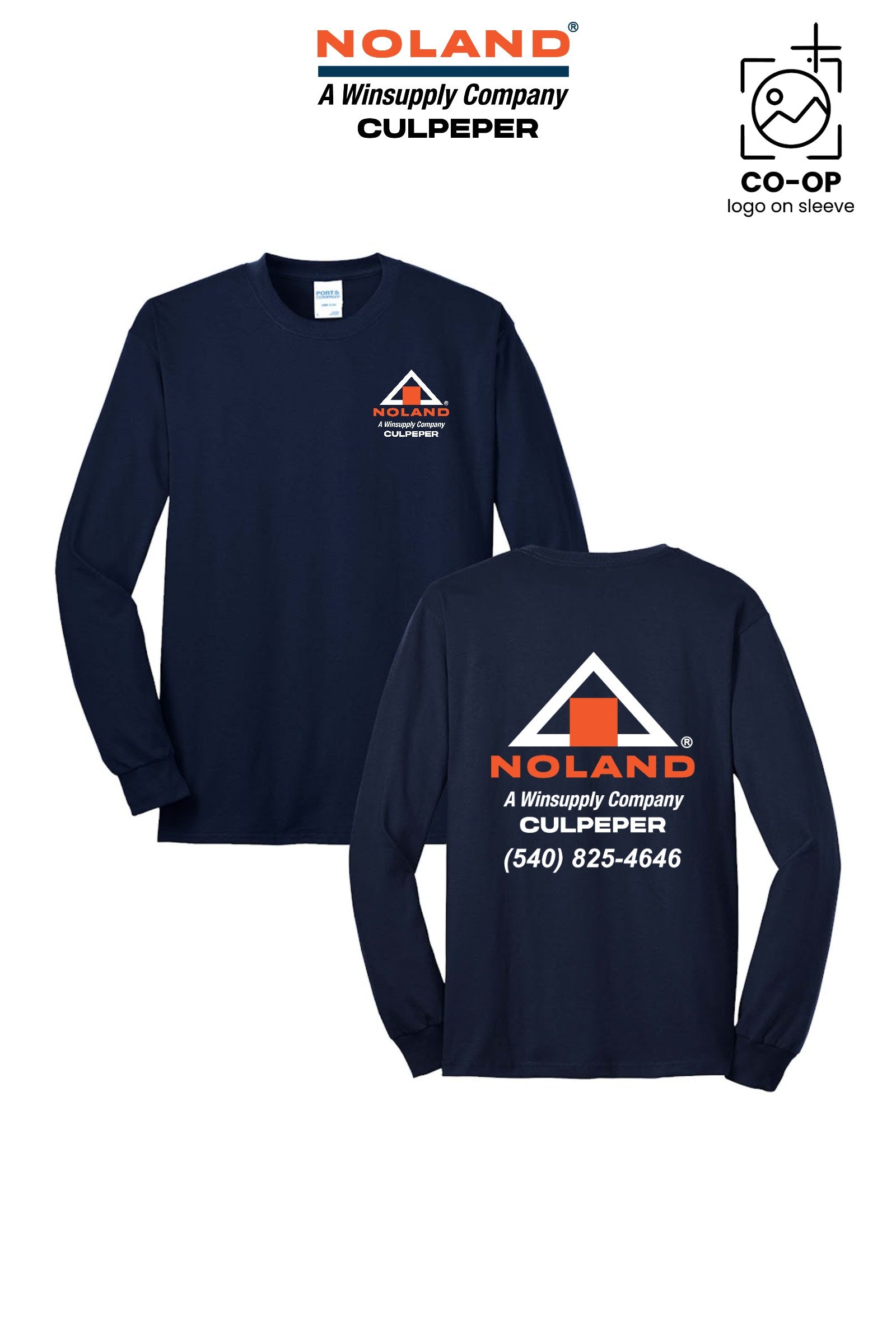 Port & Co™ Long Sleeve Core Blend Tee - Culpeper Noland