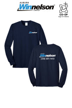 Port & Co™ Long Sleeve Core Blend Tee - Auburn Winnelson