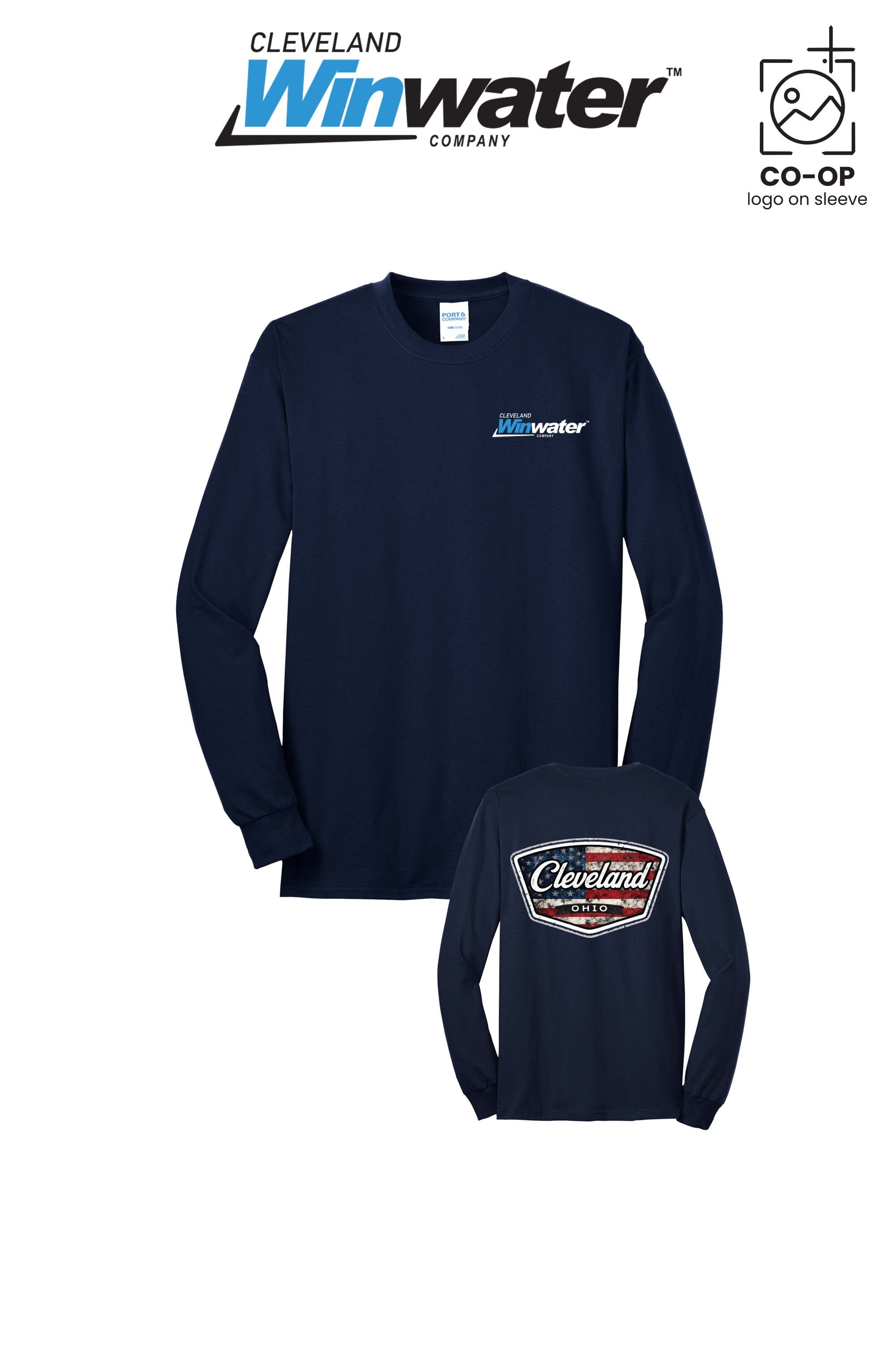 Port & Co™ Long Sleeve Core Blend Tee - Winwater of Cleveland