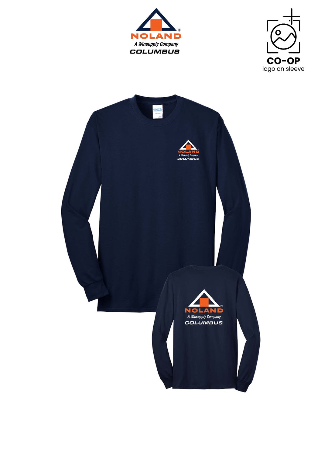 Port & Co™ Long Sleeve Core Blend Tee - Columbus Noland