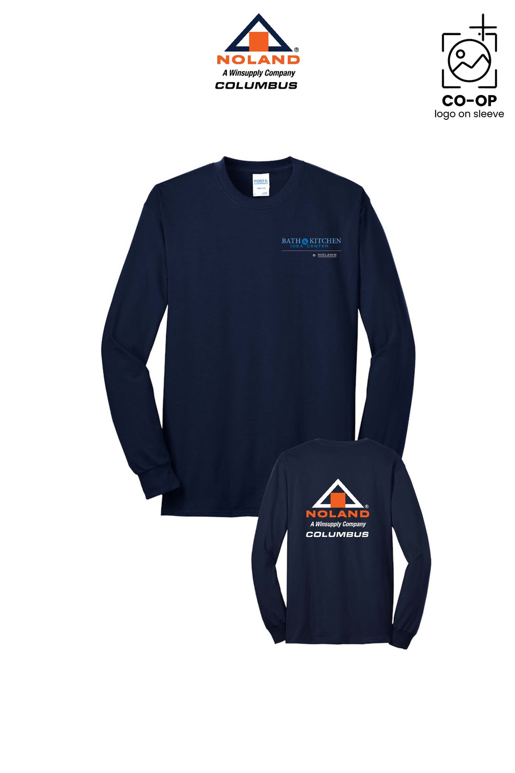 Port & Co™ Long Sleeve Core Blend Tee - Columbus Noland