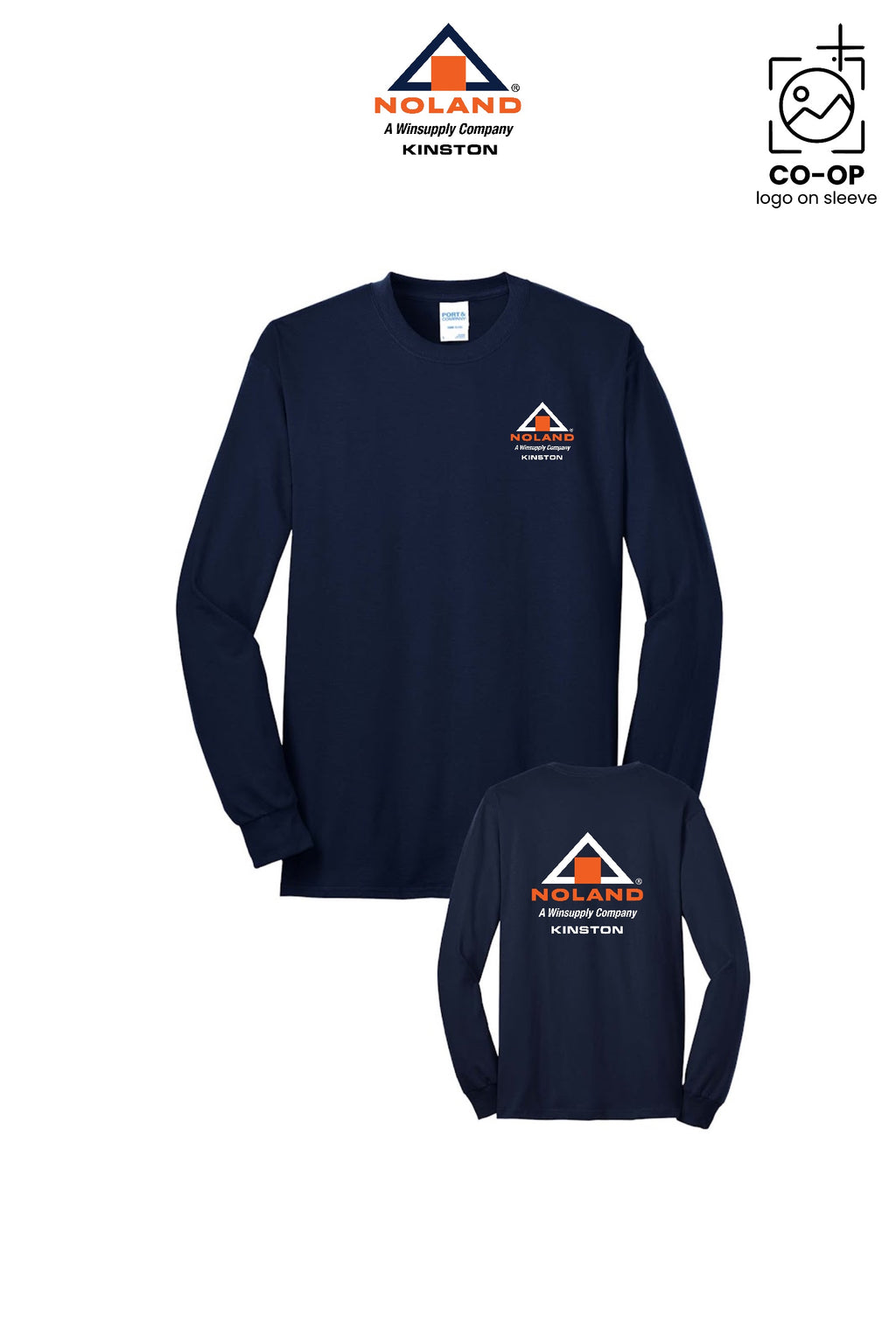 Port & Co™ Long Sleeve Core Blend Tee - Kinston Noland