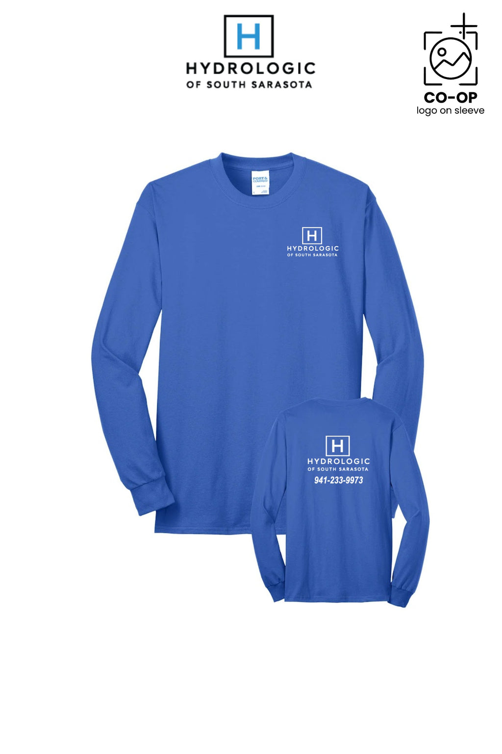 Port & Co™ Long Sleeve Core Blend Tee - Winsupply Sarasota FL Co.