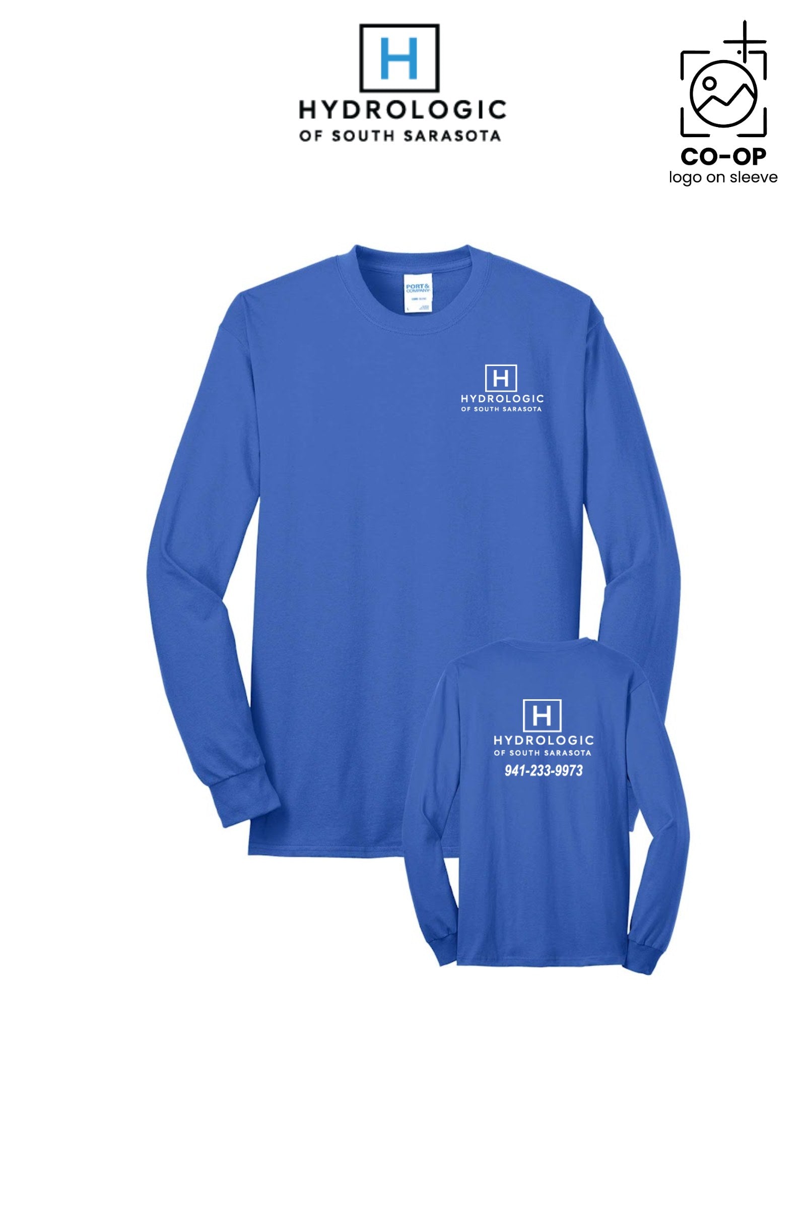 Port & Co™ Long Sleeve Core Blend Tee - Winsupply Sarasota FL Co.
