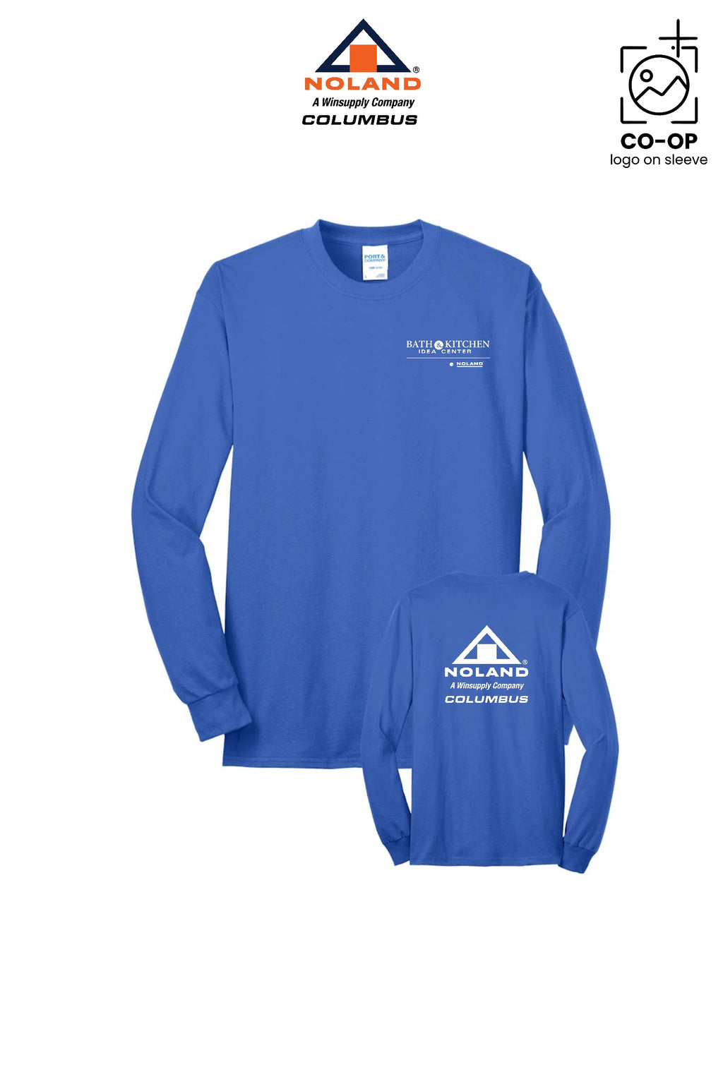 Port & Co™ Long Sleeve Core Blend Tee - Columbus Noland