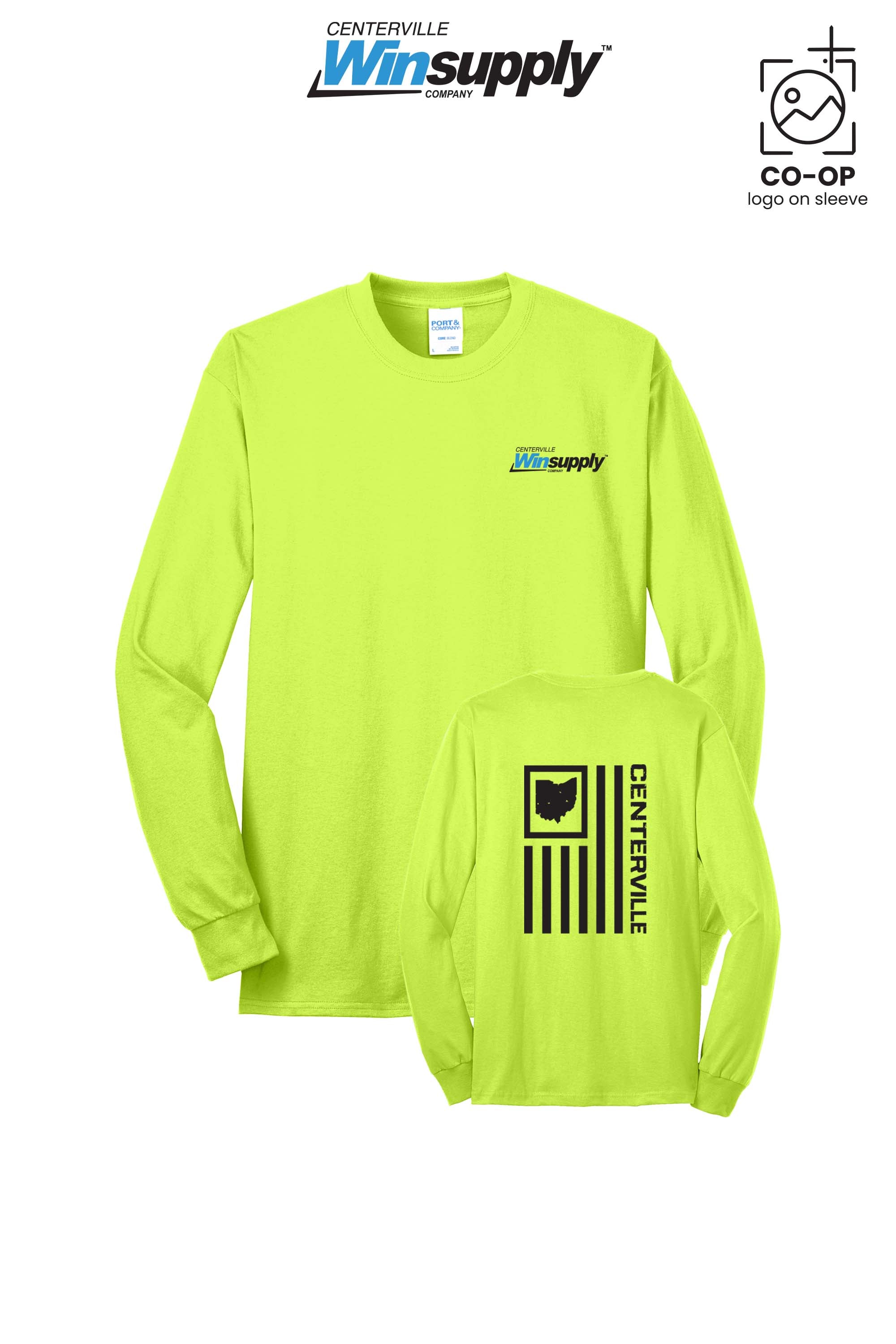 Port & Co™ Long Sleeve Core Blend Tee - Winsupply Centerville OH