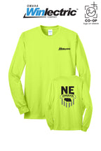 Port & Co™ Long Sleeve Core Blend Tee - Omaha Winlectric