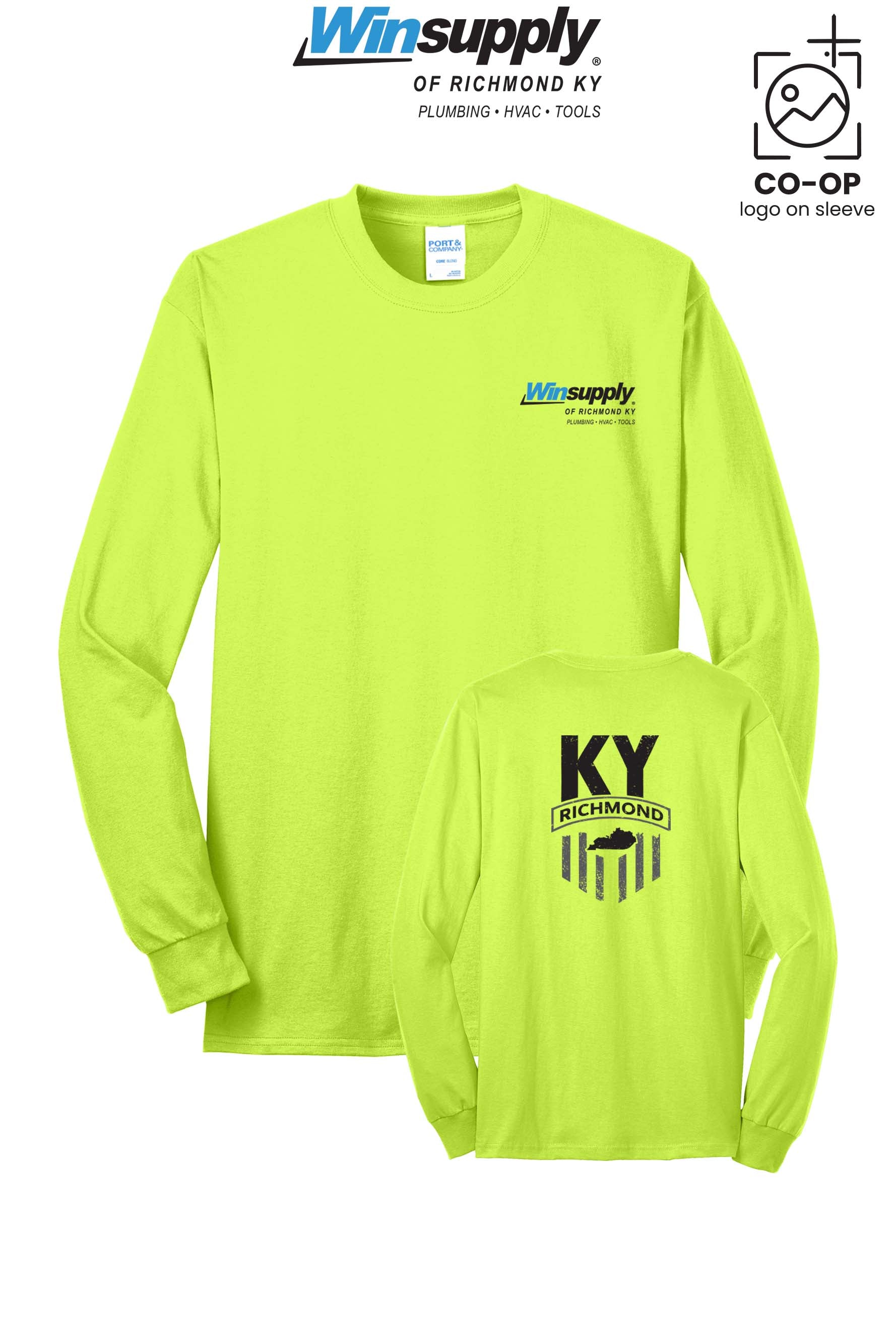 Port & Co™ Long Sleeve Core Blend Tee - Winsupply of Richmond KY