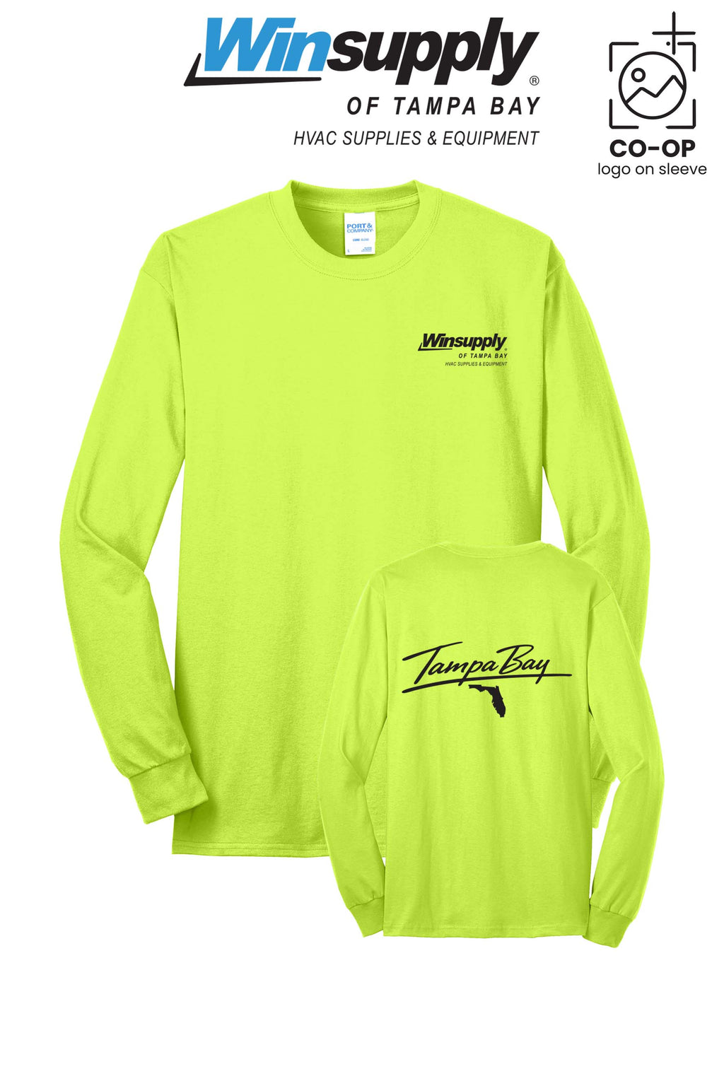 Port & Co™ Long Sleeve Core Blend Tee - Winsupply of Tampa Bay