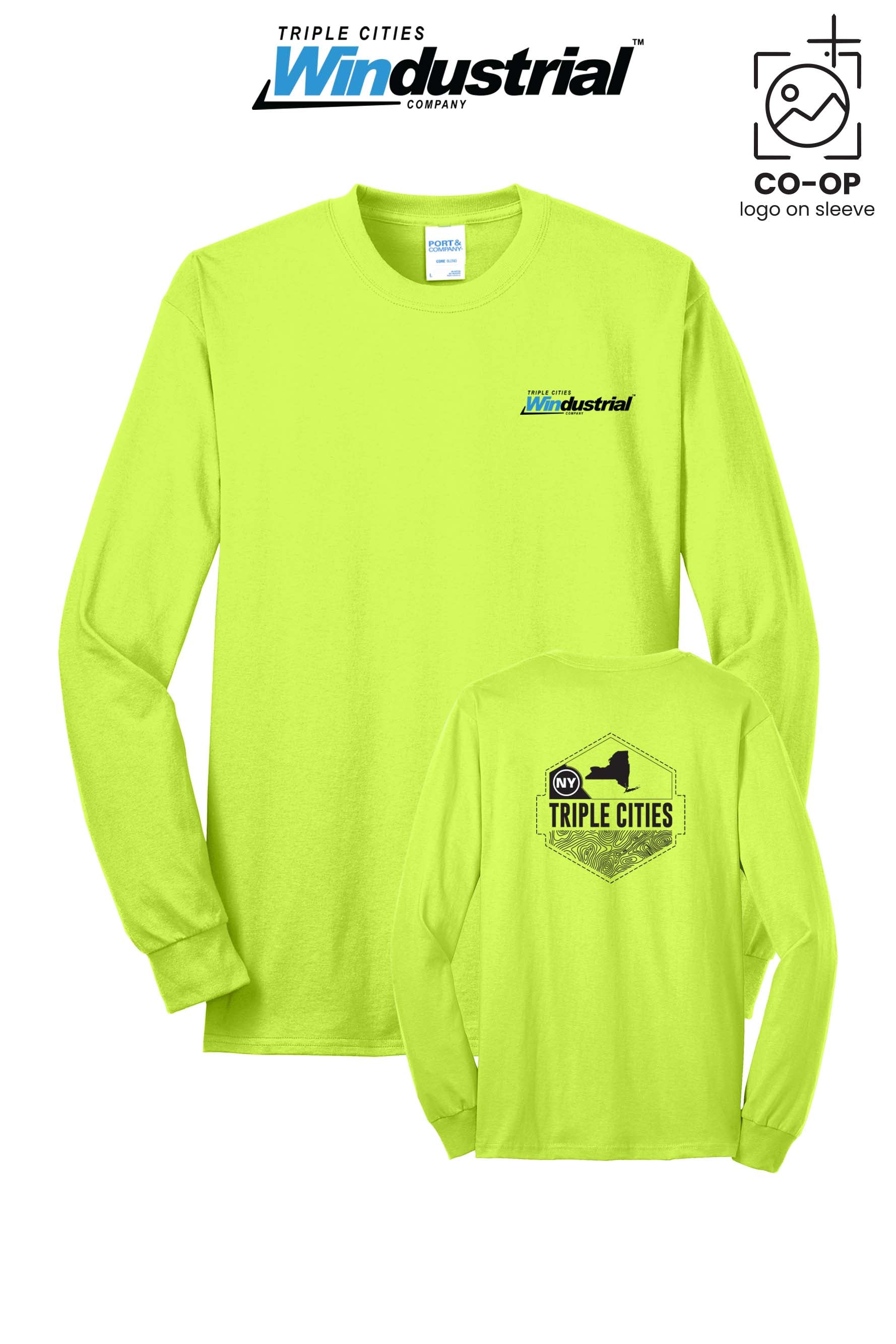 Port & Co™ Long Sleeve Core Blend Tee - Windustrial Triple Cities
