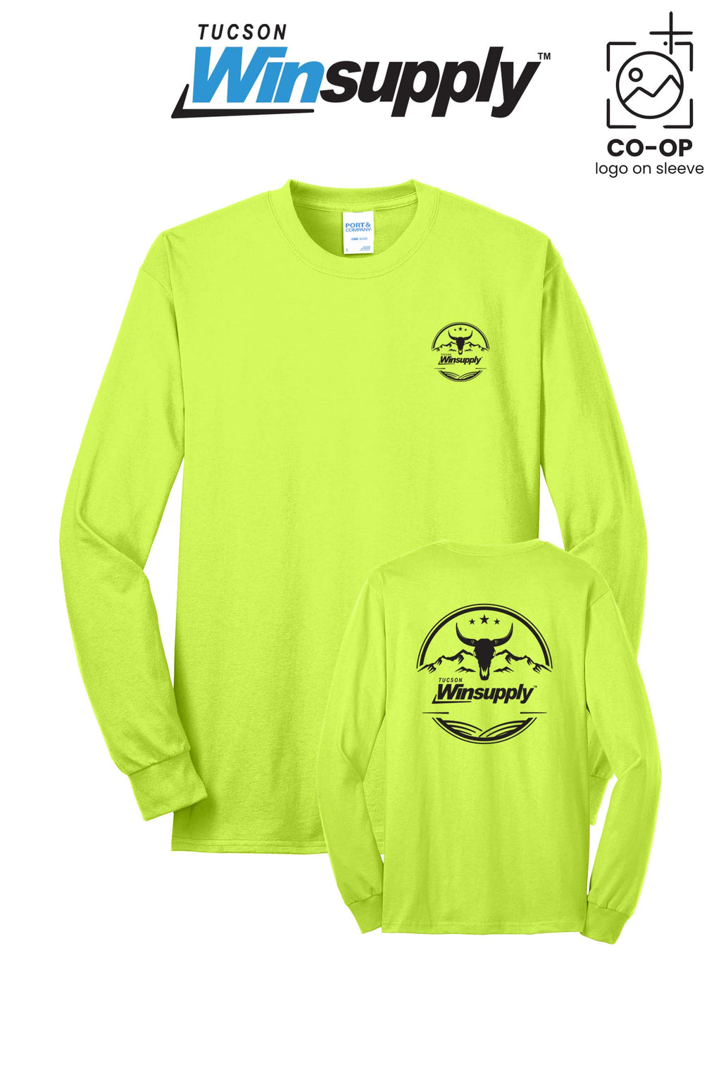 Port & Co™ Long Sleeve Core Blend Tee - Winsupply Tucson AZ
