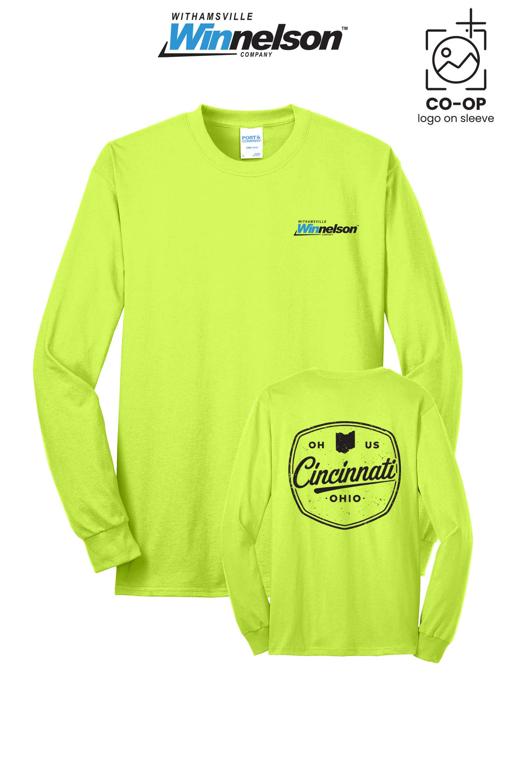 Port & Co™ Long Sleeve Core Blend Tee - Withamsville Winnelson