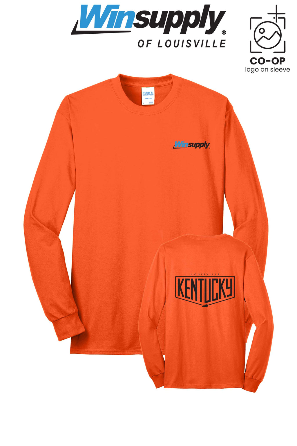 Port & Co™ Long Sleeve Core Blend Tee - Winsupply of Louisville KY